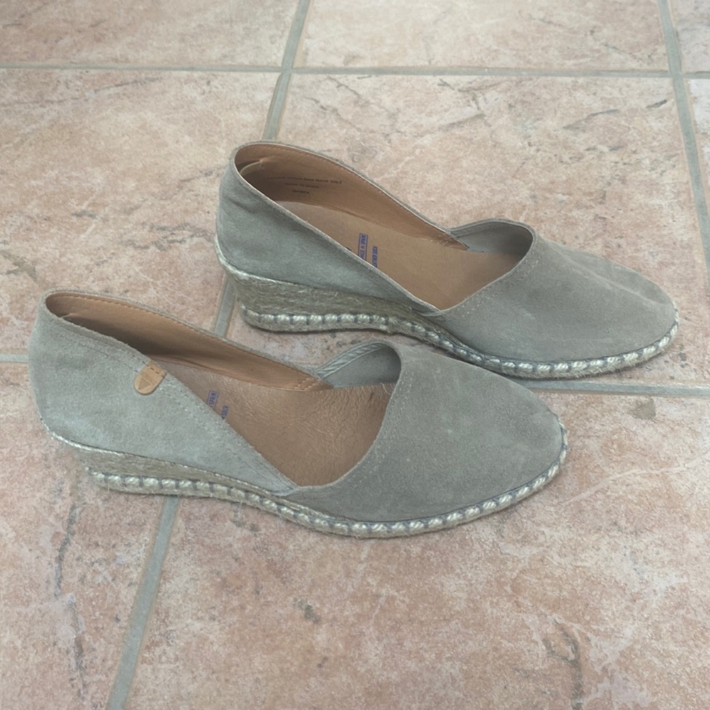 Fun Verbenas sock wedge, made in Spain